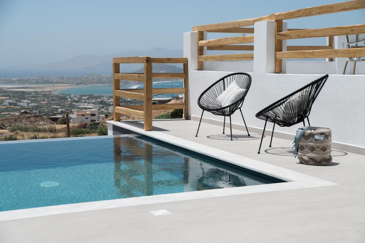 Agkidia Naxos Skyline Deluxe Villas מראה חיצוני תמונה