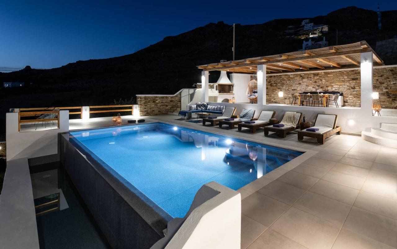 Agkidia Naxos Skyline Deluxe Villas מראה חיצוני תמונה