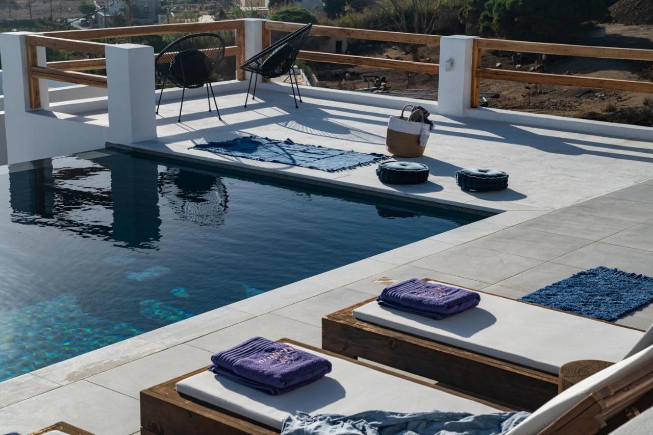 Agkidia Naxos Skyline Deluxe Villas מראה חיצוני תמונה