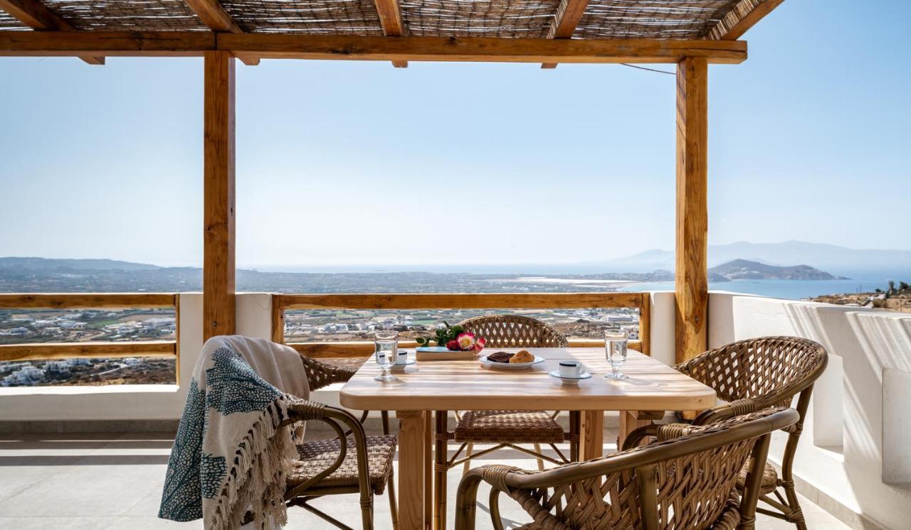Agkidia Naxos Skyline Deluxe Villas מראה חיצוני תמונה