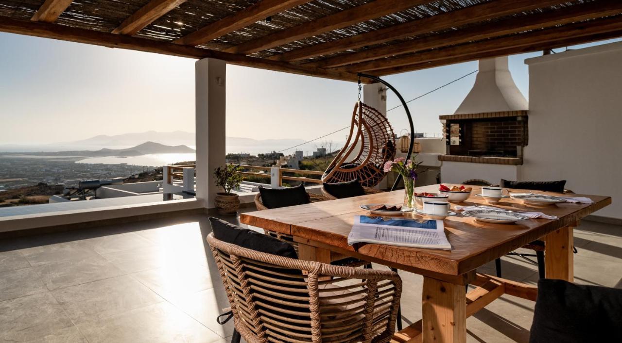 Agkidia Naxos Skyline Deluxe Villas מראה חיצוני תמונה